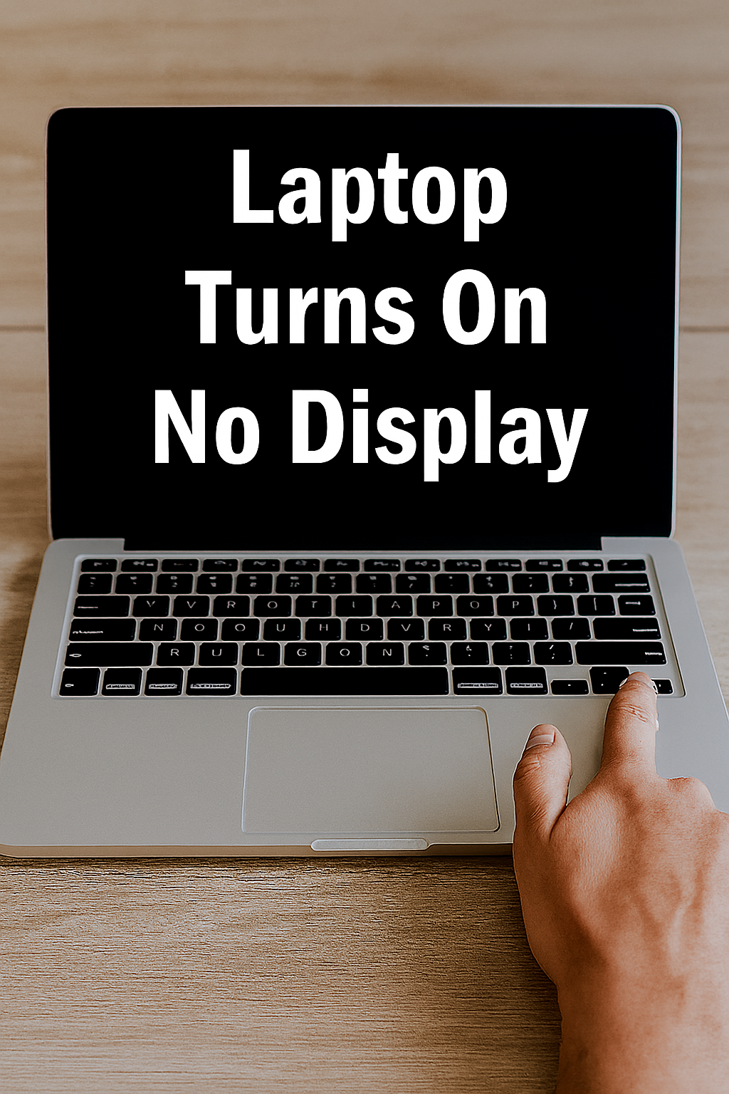 Laptop turns on but no display - SCE Marketplace UK
